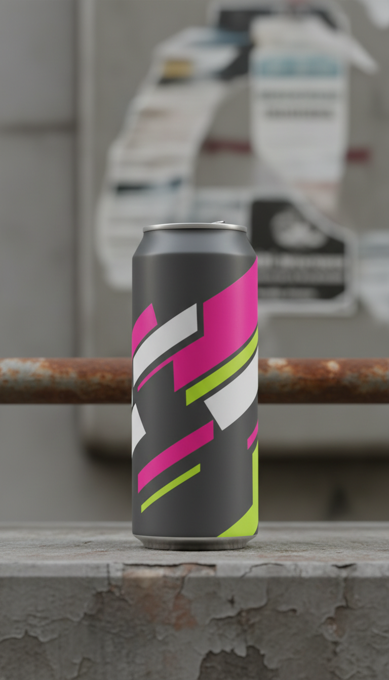 City Asphalt original energy drink can